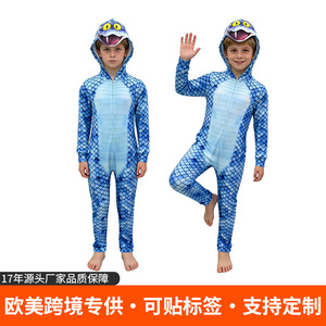 Costume de cosplay Zootopia Gary Serpent à capuche, combinaison de personnage d'anime pour enfants de 8 à 13 ans, collection automne 2025 - Product Image 4