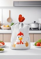 Bolsa de PE de pavo asado de aves congeladas de calidad alimentaria Bolsa de pollo entero congelado