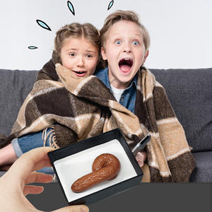 2025卸売ハロウィーンエイプリルフールのおもちゃ小道具トリック嫌なシットギフトボックスうんち面白いギフト。 - Product Image 3