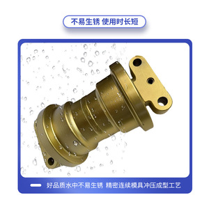 ล้อตีนตะขาบ OEM สำหรับรถขุด PC200 PC300 CAT320 EX200 SH200 อะไหล่เครื่องจักรก่อสร้าง ล้อล่าง - Product Image 5