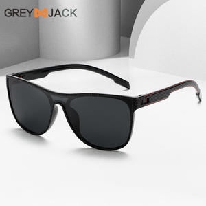 Gafas de sol polarizadas Greyjack para hombre, montura TR90, protección UV400, gafas ligeras para deportes al aire libre, color negro 1773 - Product Image 2