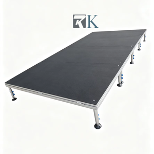 Quick Setup Portable <b>Stage</b> Aluminum <b>Stage</b> Adjustable Music <b>Stage</b> Custom Outdoor Event <b>Stage</b> <b>Platform</b> - Product Image 1