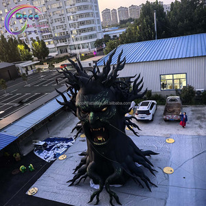 Halloween Inflatable kinh dị cây thiết kế mới với vật liệu huỳnh quang loại phim hoạt hình - Product Image 3