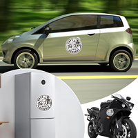 Autocollants magnétiques pour voiture, design personnalisé, logo personnalisé, amovibles, ajustement universel, anti-rayures, résistants à l'eau, écologiques, pour toutes les voitures