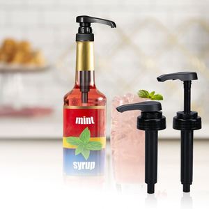 Pompe distributrice de sirop Monin personnalisée avec logo SY, 5cc, 8cc, 10cc, pour bouteilles de sirop Monin - Product Image 1