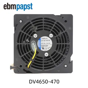 Ebmpapst-ventiladores de refrigeración de flujo Axial de plástico, DV4650-470, 230V, CA, 12038, 50HZ, 17,7 W