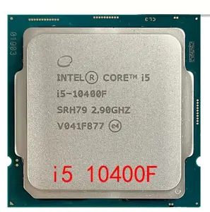 عبوة علبة جديدة تمامًا معالج I5 10400F CPU LGA 1700 مقبس CPU