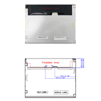 AUO 15,0 Zoll 1024x768 LCD-Display G150XTN06.8 Stahlschmelz-Kontrollpanel 15 Zoll LCD-Module