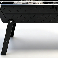 Barbecue portable pliable en acier Corten robuste pour extérieur, idéal pour la vente en Chine