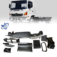 Panel Instrumen Dasbor Plastik ABS Hitam untuk Hino Mega 500, Aksesoris Suku Cadang Bodi Truk Grosir Pabrik Zhijing