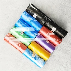 Sacs à crottes graphiques pour chien 50/300/600pcs couleur aléatoire fournitures d'élimination des déchets d'animaux de compagnie étanches - Product Image 3