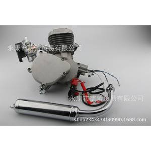 เครื่องยนต์เบนซิน 80 ซีซี สำหรับจักรยาน อะไหล่แต่งมอเตอร์ไซค์ขนาดเล็ก 50/60 ซีซี เพิ่มกำลังสำหรับการดัดแปลง - Product Image 5