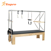 Baril de Pialtes de luxe en bois Supro Baril d'échelle de Pilates
