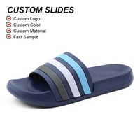 Sandales personnalisées OLICOM pour hommes et femmes, dessus en PVC, semelle épaisse en EVA, antidérapantes, confortables, soutien de la voûte plantaire, sandales d'été Cloud