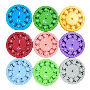 Mini Fidget Spinner Sensoriel Personnalisé avec Logo pour Enfants de 5 à 7 Ans – Exercices de Calcul – Plastique Certifié Sûr - Product Image 1