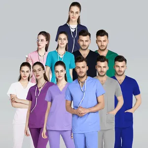 Scrub medico uniforme infermiera colorata