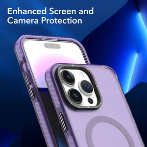 In magazzino custodia per telefono magnetico per iPhone 15 Pro max fotocamera proteggere le <span class=keywords><strong>cover</strong></span> del telefono <span class=keywords><strong>cellulare</strong></span> per iPhone15 - Product Image 6