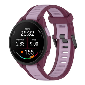 Bracelet de montre intelligente 18mm/20/22mm, fermoir à boucle élastique en Silicone pour <span class=keywords><strong>Garmin</strong></span> Forerunner 165/245/645/<span class=keywords><strong>Venu</strong></span> 2/<span class=keywords><strong>SQ2</strong></span>/Vivoactive 5/4/3 - Product Image 1