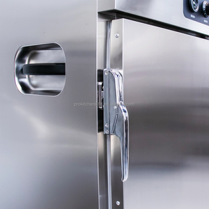 Электрический передвижной буфетный шкаф-тумба CE на 22 противня из нержавеющей стали для подогрева и хранения горячих блюд - Product Image 4