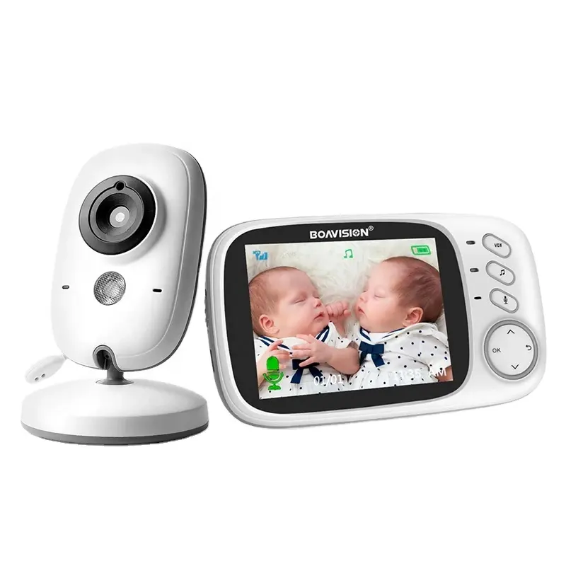 3.2 pouces LCD sans fil couleur vidéo bébé moniteur VB603 Vision nocturne nounou moniteur berceuses Surveillance sécurité bébé caméra cadeau