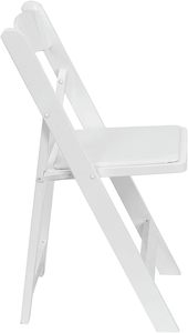 <span class=keywords><strong>Silla</strong></span> Plegable Blanca para Exterior, Paquete de 1, para Bodas, Fiestas y Banquetes, Venta al Por Mayor - Product Image 3