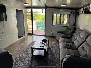 फ्लोरिडा कोड तूफान प्रीफैब-डॉग-हाउस त्रिकोण जापानी लकड़ी के मामले में आधुनिक कंटेनर - Product Image 3