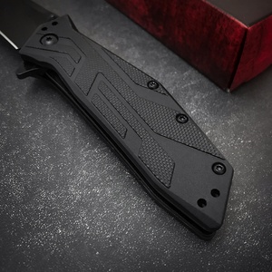 มีดพับ Ker shaw Brawler 1990 DIY OEM ขนาด 3.03 นิ้ว ผลิตจากเหล็ก 8Cr13Mov สำหรับเดินป่าและตั้งแคมป์ พร้อมด้ามจับทำจากไนลอนเสริมใยแก้ว - Product Image 4