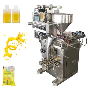 Hot Sell Fruit Juice Drinks Shampoo Cooking Oil Tomato Paste Stick Vertical Liquid Packing Machine