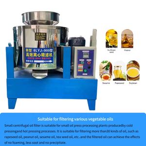 Commercial Tournesol Palm Fruit Cacahuète Filtre À Vide Huile De Cuisson Centrifuge Palm Filtre À Huile Brute Machine - Product Image 4