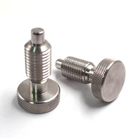 Goupille à ressort à tête moletée en acier inoxydable auto-serrante de haute qualité M6 M8 M10 M12 M16