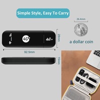 Routeur WiFi sans fil USB 4G LTE U814 avec carte SIM débloquée 150 Mbps IMac&Linux&Windows