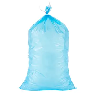Saco e loja de gelo com esta Escolha 20 habilmente lb. pesados azul de plástico saco de gelo!