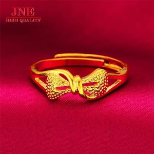 महिला नकली सोने के आभूषण महिलाओं के फूल आभूषण लाइव थोक अंगूठी - Product Image 3