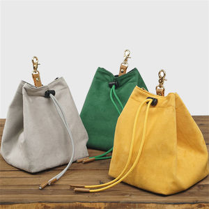 Tas Carrier Hewan Peliharaan Lipat Kapasitas Besar Motif Mewah untuk Luar Ruangan, Kantong Camilan Latihan Anjing dengan Gesper Pengatur, Portabel untuk Makanan Hewan Peliharaan - Product Image 2