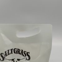 Pochette pour liquide de 0.5 gallons Sac à jus pliable en plastique de grande capacité Sac à boisson