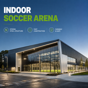 Estadio de Fútbol Interior, Edificio de Gran Envergadura, Arena Comercial Pre-ingenierizada para Clubes de Fútbol - Product Image 1