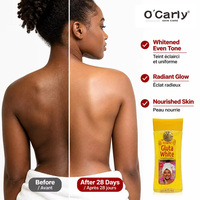 Huile Essentielle Éclaircissante et Hydratante O'Carly pour la Peau, Gel Huile Corporel Gulta 200ml