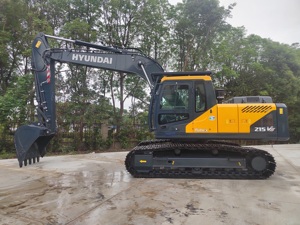 Nouvelle pelle sur chenilles R215VS PRO de marque renommée, haute performance, pour travaux agricoles, aménagement paysager résidentiel, moteur puissant, haute capacité de creusement - Product Image 1