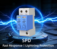 Parafoudre DC SPD 1000V 2P 3P Type 2 40kA CE pour panneaux solaires photovoltaïques, protection contre les surtensions sur rail DIN DPS