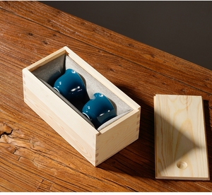 Tùy Chỉnh Số Lượng Lớn Tre Hộp Rắn Bằng Gỗ Teacup Hộp Quà Tặng Và Lưu Trữ Bao Bì Handmade Gỗ Tùy Chỉnh Hộp Với Logo - Product Image 5