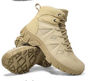 Bottes tactiques pour hommes DF 304, bottes de désert, noires, vertes, kaki, mi-hautes, pour sports de plein air, entraînement et randonnée. - Product Image 5