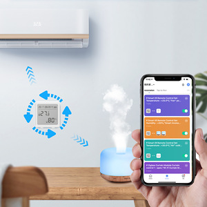 Capteur intelligent de température et d'humidité LCD IP65 Zigbee/<span class=keywords><strong>Tuya</strong></span> Wifi, contrôle à distance par application, alimenté par batterie, compatible Android/iOS, pour la surveillance des animaux de compagnie - Product Image 5
