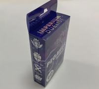 Emballage personnalisé de boîte blister en plastique pour cartes à collectionner/cartes de jeu-transparent, protecteur
