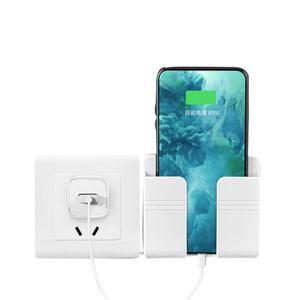 Universal Multifunction Home Mobile Wall Mount Stand Adhesive Phone Charging <b>Holder</b> Bracket Storage Mobile Phone <b>Holders</b> - Product Image 1
