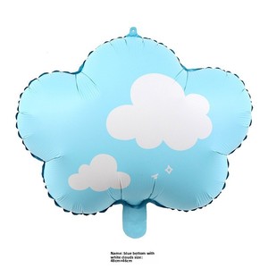 <span class=keywords><strong>ลูกโป่ง</strong></span>เคลือบรูปทรงเมฆในสไตล์ INS สำหรับงานเลี้ยงวันเกิดในห้องเรียนหรือการตกแต่งการถ่ายภาพกลางแจ้งมีฮีเลียม - Product Image 3