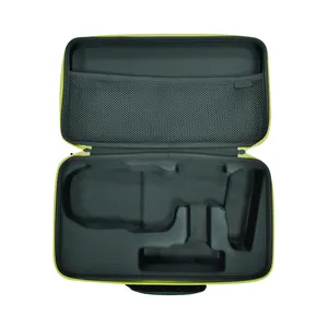 Capa de EVA para transporte de ferramentas com zíper portátil personalizado de boa qualidade, capa protetora para viagem, à prova de choque, capa dura de EVA
