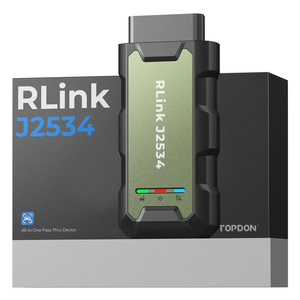 Dispositivo de Diagnóstico de Sistema Completo Topdon Rlink J2534 Passthru con Actualización Gratuita, OBD2 Bidireccional - Product Image 4