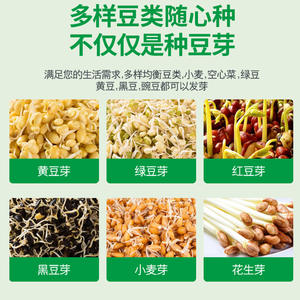 Máquina automática para germinar frijoles en casa, control digital, alimentación USB, germinador hidropónico para frijoles mung, soja, frijoles negros, frijoles rojos y brotes de cacahuete. - Product Image 5