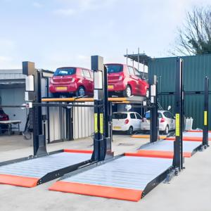 Chất lượng cao xe điện thang máy Hệ thống 2M chiều cao bãi đậu xe nâng cho xe bãi đậu xe tiết kiệm 50% không gian đậu xe - Product Image 4