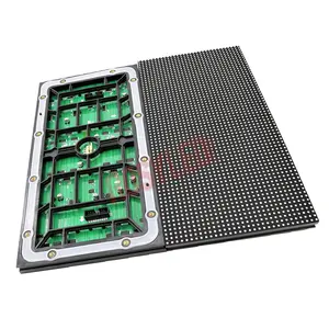 Eksterior IP65 P2.5 P3 P4 P5 P6 P8 P10 LED modul moduro untuk Digital iklan besar Panel papan reklame tampilan bingkai tanda layar